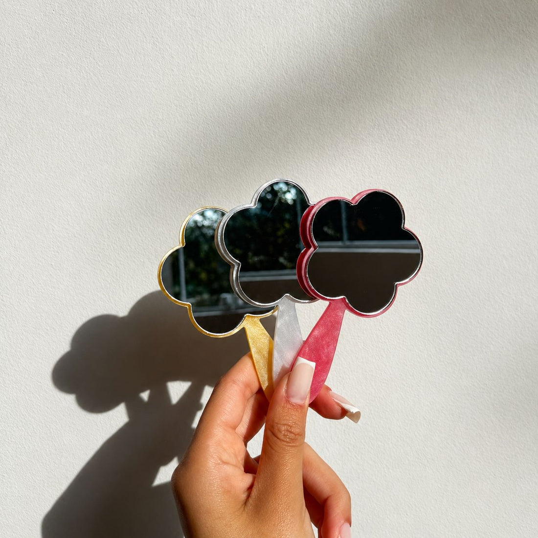 Mini Espelho Flor
