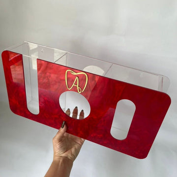 Organizador de toucas, máscaras e luvas